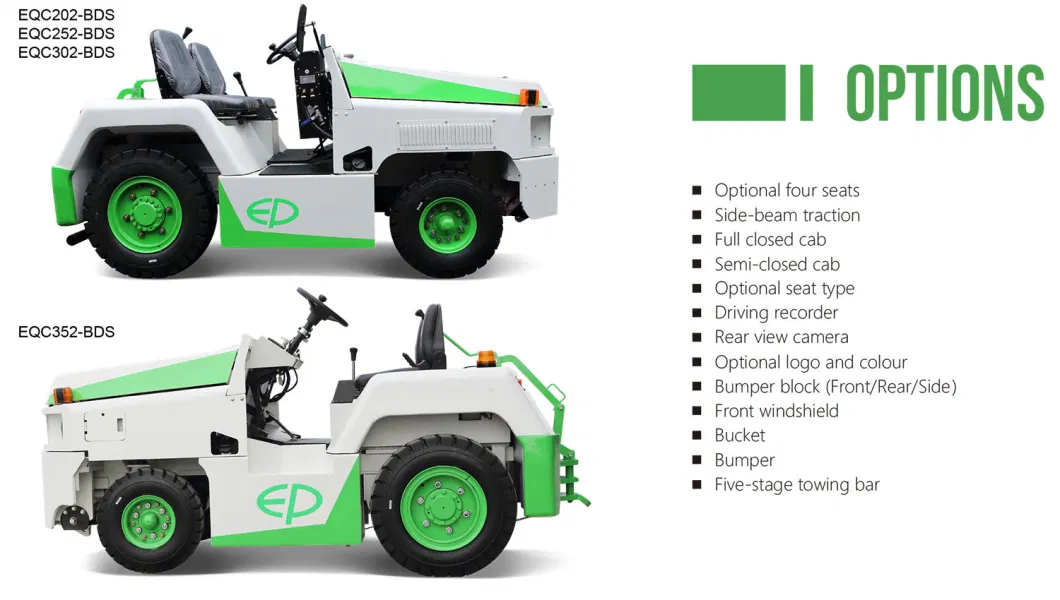 Ep Aviation Support Equipment Ground Handling Equipment Baggage Tug