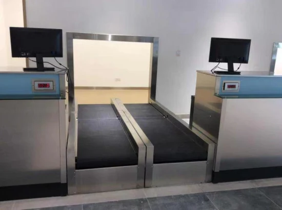 Carregadora de rodas de correia transportadora de bagagem de aeroporto para check-in no aeroporto